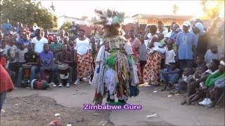 Gure quotCultural Traditionalquot Dance Nyau  Banda Second Avenue Mbare Harare Zimbabwe 2018 [upl. by Irtimid]