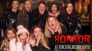 Trying the UKs SCARIEST Horror Maze  Horror at Hinchingbrooke House vlog [upl. by Nezah171]