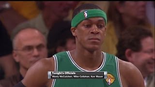 Rajon Rondo Full Triple Double Highlights 2010 Finals G2 at Lakers  19 Pts 12 Rebs 10 Assists [upl. by Lledualc]