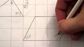 6 Measuring angles in triangle and quadrilateral [upl. by Wittenburg]