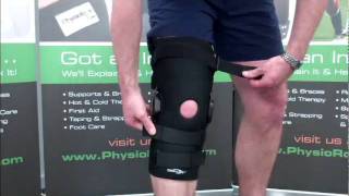 Donjoy Drytex Playmaker Knee Brace 110558 [upl. by Benia690]