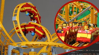 LEGO Theme Park Roller Coaster V10 [upl. by Cherice]