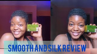 MY HONEST REVIEW AFTER USING SMOOTH AND SILK SOAP glowyskin skincare review [upl. by Atnwahs]