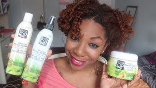 Elasta QP Olive Oil amp Mango Butter Line Review  NaturallyNellzy [upl. by Joelle136]