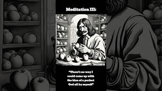 The 6 Meditations of Descartes in 30 Seconds descartes philosphy history facts explainervideo [upl. by Iain]