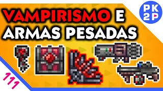 Terraria Master ► Farm pra Chave Carmim Vampirismo e Armas Ranged da Dungeon 111 [upl. by Maurer]