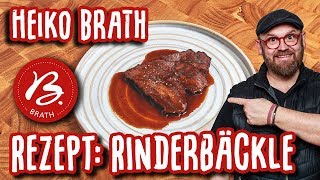 Rezept Rinderbacke  Metzgerei Brath  Fleischwerkstatt [upl. by Jansen647]