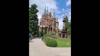 Schloss Drachenburg Königswinter 🏰 castle germany shorts [upl. by Atinod]