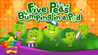 Five Peas Bumping in a Pod  Five Peas in a Pod  Fairy Tale Songs For Kids by English Singsing [upl. by Munt773]