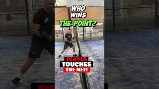 Controversial Padel Tennis Rule Who Wins the Point 🤔  Lets Discuss  padel padeltennis [upl. by Hluchy]