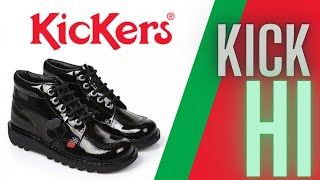 Kickers Patent Kick Hi Unboxing [upl. by Aniham]