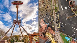 Cyclonator 4K On Ride POV  Paultons Park [upl. by Fredenburg151]