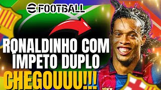 🚨 RONALDINHO COM EFEITO ÍMPETO DUPLO  PALMEIRAS COM BOX DE JOGADORES 🚨 [upl. by Anerb]