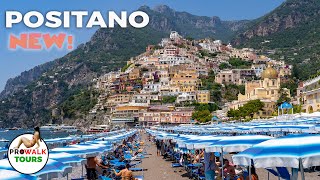 Incredibly Beautiful Tour of Positano Italy  4K60fps with Captions [upl. by Atiuqal]