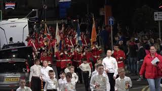 Gertrude Star Flute Band  Armagh True Blues Flute Band Parade 2024 [upl. by Ellevehc]