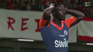 Reims vs Montpellier Highlights  Ligue 1 2425 [upl. by Phia]