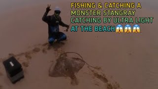 Catch and release spotted stingray [upl. by Akiemehs]