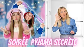 Soirée PYJAMA secrète STITCH et ANGEL  Pyjama Party secrète [upl. by Huston]