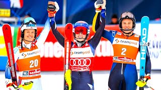 FIS Alpine Ski World Cup  Womens Slalom Run 2  Saalbach AUT  2024 [upl. by Assyla]