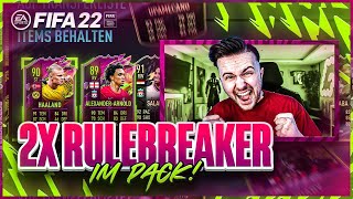 UFFF 😱 2x RULEBREAKER im Pack 🔥 FIFA 22 Best Of Rulebreakers Pack Opening [upl. by Severson128]