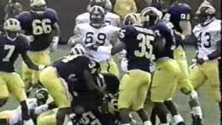 1993 Michigan 24 Iowa 7 [upl. by Dirtsa]