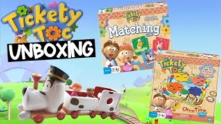 Tickety Toc Chime Time Tommy Tallulah Pufferty Train UNBOXING VIDEO  ZeeKay Junior [upl. by Tamaru]