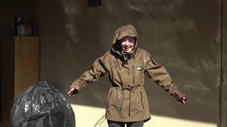 Ridgeline Monsoon Jacket Review water test [upl. by Aninotna580]