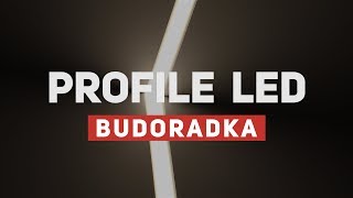 Montaż profili led w suficie z GK oraz ścianie [upl. by Wil]