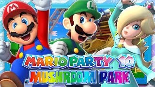 Mario Party 10  Part 1 1080p 60FPS  Mushroom Park amp Giveaway [upl. by Nedgo646]