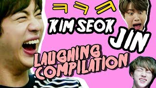 BTS JIN KIM SEOK JIN laughing compilation [upl. by Raama830]