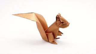 ORIGAMI SQUIRREL Jo Nakashima [upl. by Oijres]