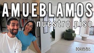 Os enseñamos CÓMO hemos DECORADO y AMUEBLADO nuestro apartamento • HOUSE TOUR QATAR┃🛋️🛏️┃DOHABIBIS [upl. by Etterraj]