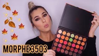 3503 MORPHE PALETTE  QUICK MAKEUP LOOK  WINTER GLAM  JANUARY 2020 [upl. by Averi]