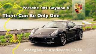 Porsche 981 Cayman  vs 718 GTS 40  Back of the Dragon  Can the 981 Keep Up [upl. by Oruasi612]