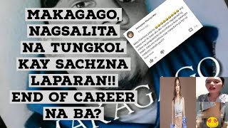 MAKAGAGO REAL TALK KAY SACHZNA LAPARAN AT SA SCANDAL NITO PECHAY [upl. by Benisch659]