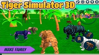 🐅Tiger Simulator 3D By CyberGoldfinch📱AndroidHelp To Save The Tigers [upl. by Orgalim163]