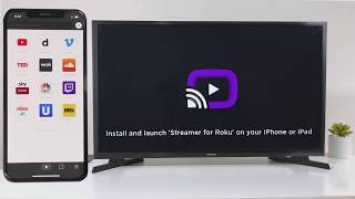 How to Cast Web Videos to Roku from iPhone or iPad [upl. by Punke]