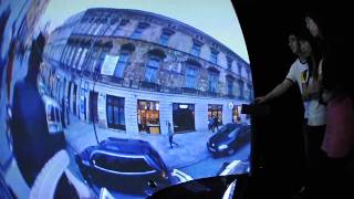 Discover Krakow 360degree video presented on iDome at City University of Hong Kong [upl. by Niad752]