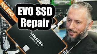 Samsung 860 Evo SSD Repair Data Recovery Lab said it wasnt possible [upl. by Nnalorac]