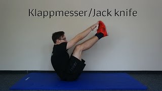 Klappmesser jack knife  Sportbegeistertnet [upl. by Iey]