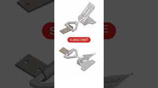 Latch Mechanism shorts youtubeshorts trending viral mrbeast solidworks cad 3ddesign [upl. by Aerdnna357]