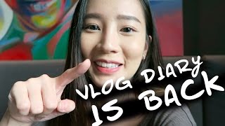 VLOG DIARY TRAILER  Vlog日記回歸♡ [upl. by Crescentia149]