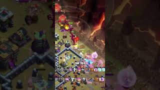 Th14 Queen charge dragon attack strategy 2024 shorts youtubeshorts youtube gameplay th14 coc [upl. by Leoine]