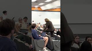 Professor wakes up sleeping students singing emo music 🤣 ⁠ 🎥 TT matthewcpittman⁠ [upl. by Aisetal249]