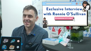 Exclusive Interview with Ronnie OSullivan [upl. by Portwine]