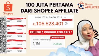 100 JUTA PERTAMA SHOPEE AFFILIATE  FYP SHOPEE VIDEO [upl. by Baal]