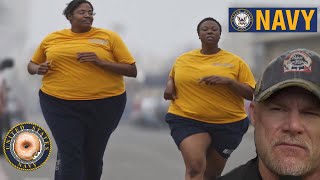 10 Weeks of HELL What Navy Recruits Go Through At Boot Camp in 2022 Marine Reacts [upl. by Ahslek]