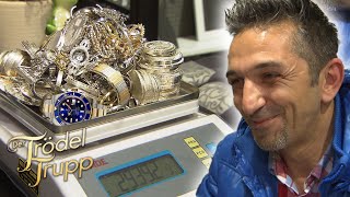 Tresor geöffnet Mauro findet eine Rolex Gold und Silber  Der Trödeltrupp  RTLZWEI Home [upl. by Geraldine]