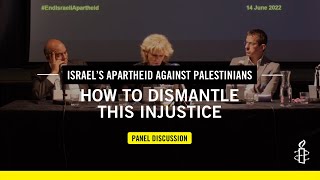 How To Dismantle Israels Apartheid with BTselem Raji Sourani amp Agnes Callamard Panel Discussion [upl. by Ninahs]