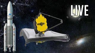 🔴 Lancement JAMES WEBB Space Telescope commenté FR [upl. by Haimorej869]